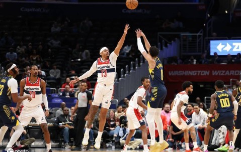 哈里伯顿29+6特纳17分 步行者狂轰162分大胜奇才