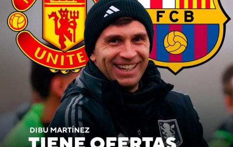 身价2500万欧！阿媒：32岁大马丁已收到曼联和巴萨报价