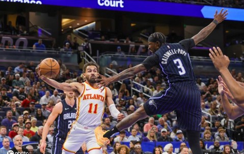 班凯罗33+10吹杨28+10 魔术险胜老鹰收获3连胜